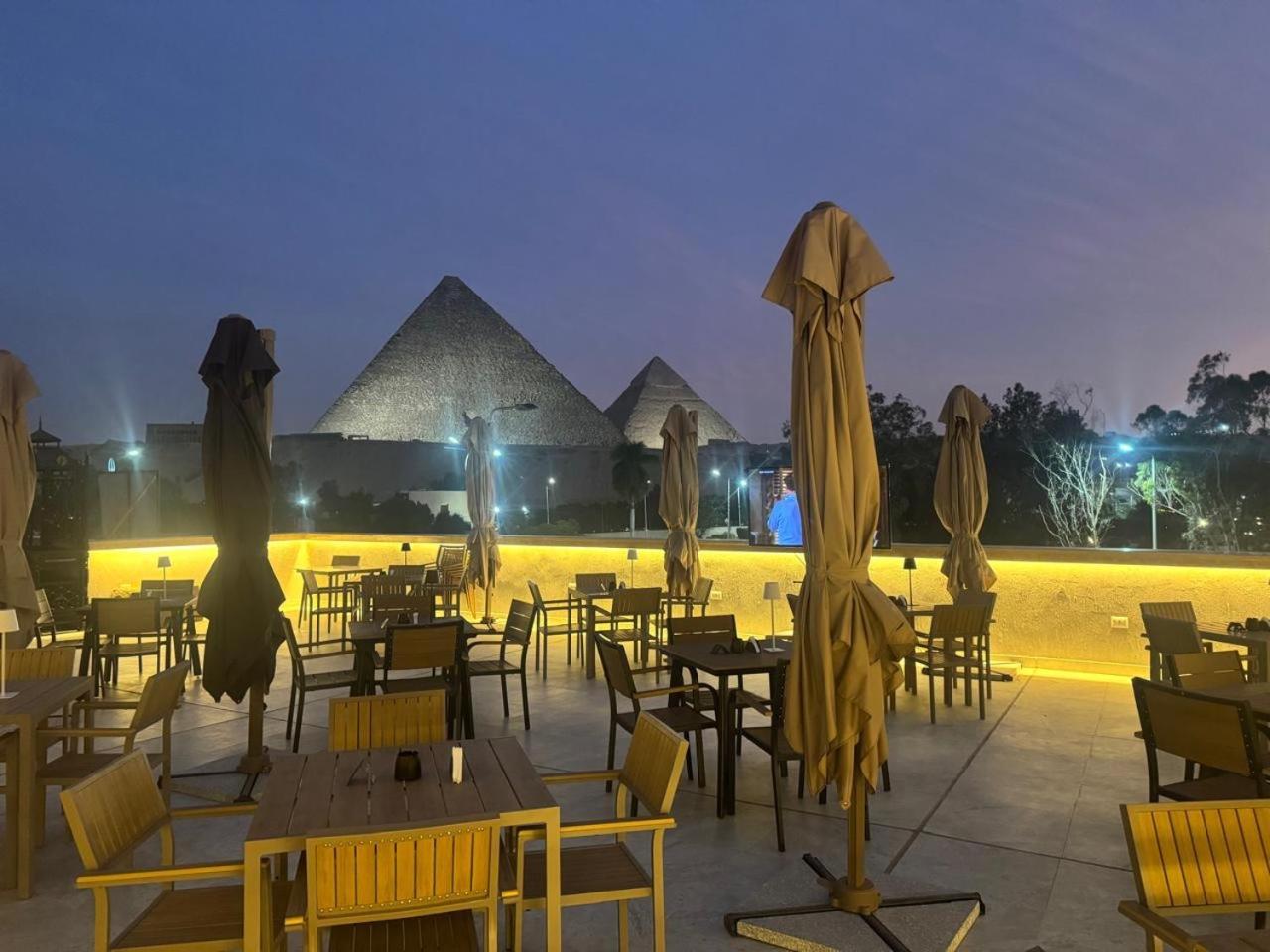 La Boutique Hotel - Vue Des Pyramides Kafrat al Jabal Exterior foto