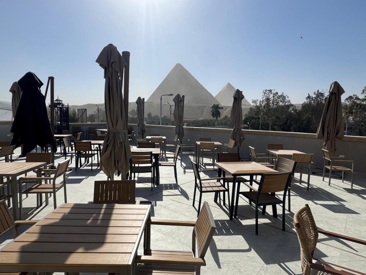 La Boutique Hotel - Vue Des Pyramides Kafrat al Jabal Exterior foto