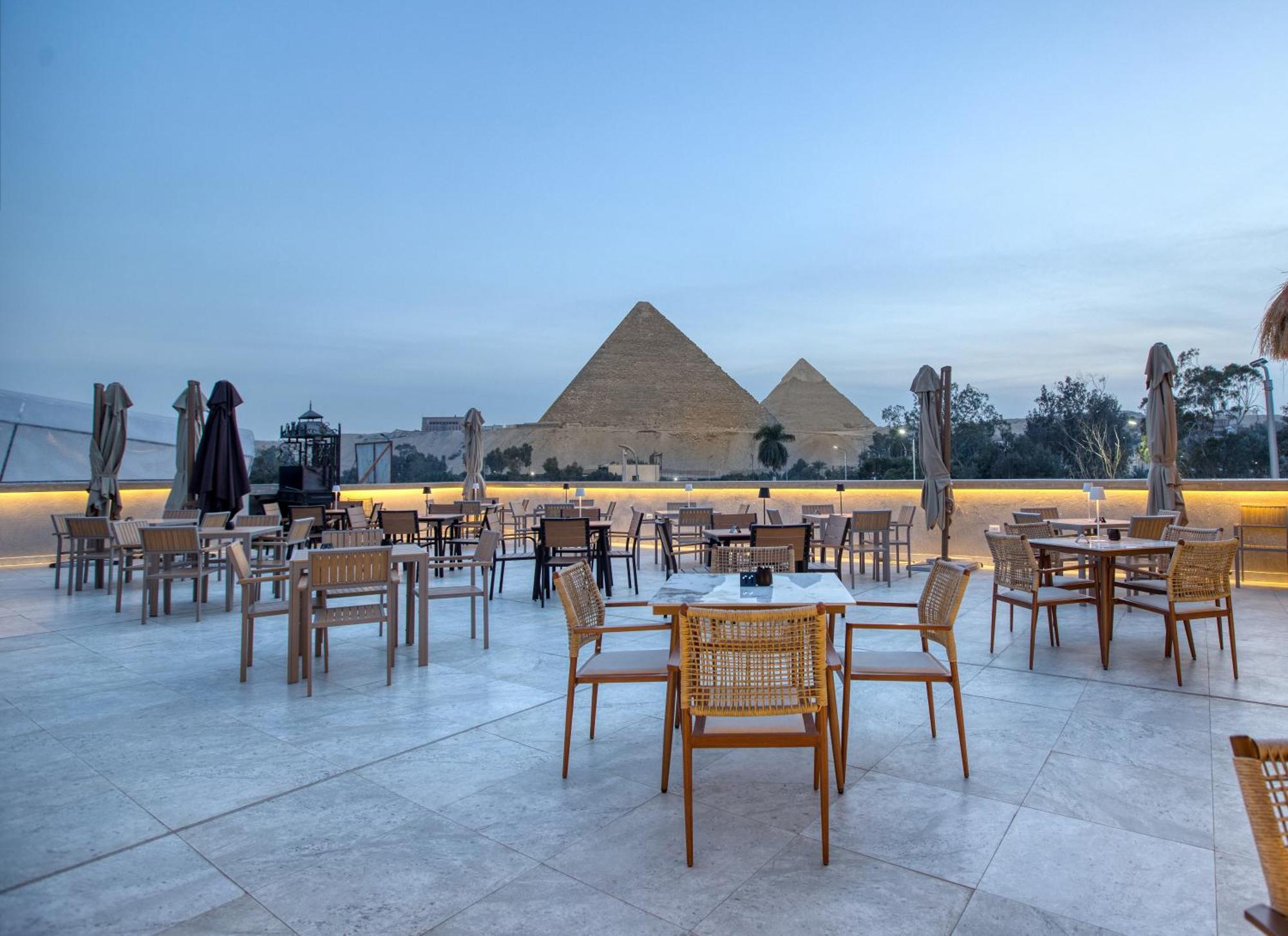 La Boutique Hotel - Vue Des Pyramides Kafrat al Jabal Exterior foto