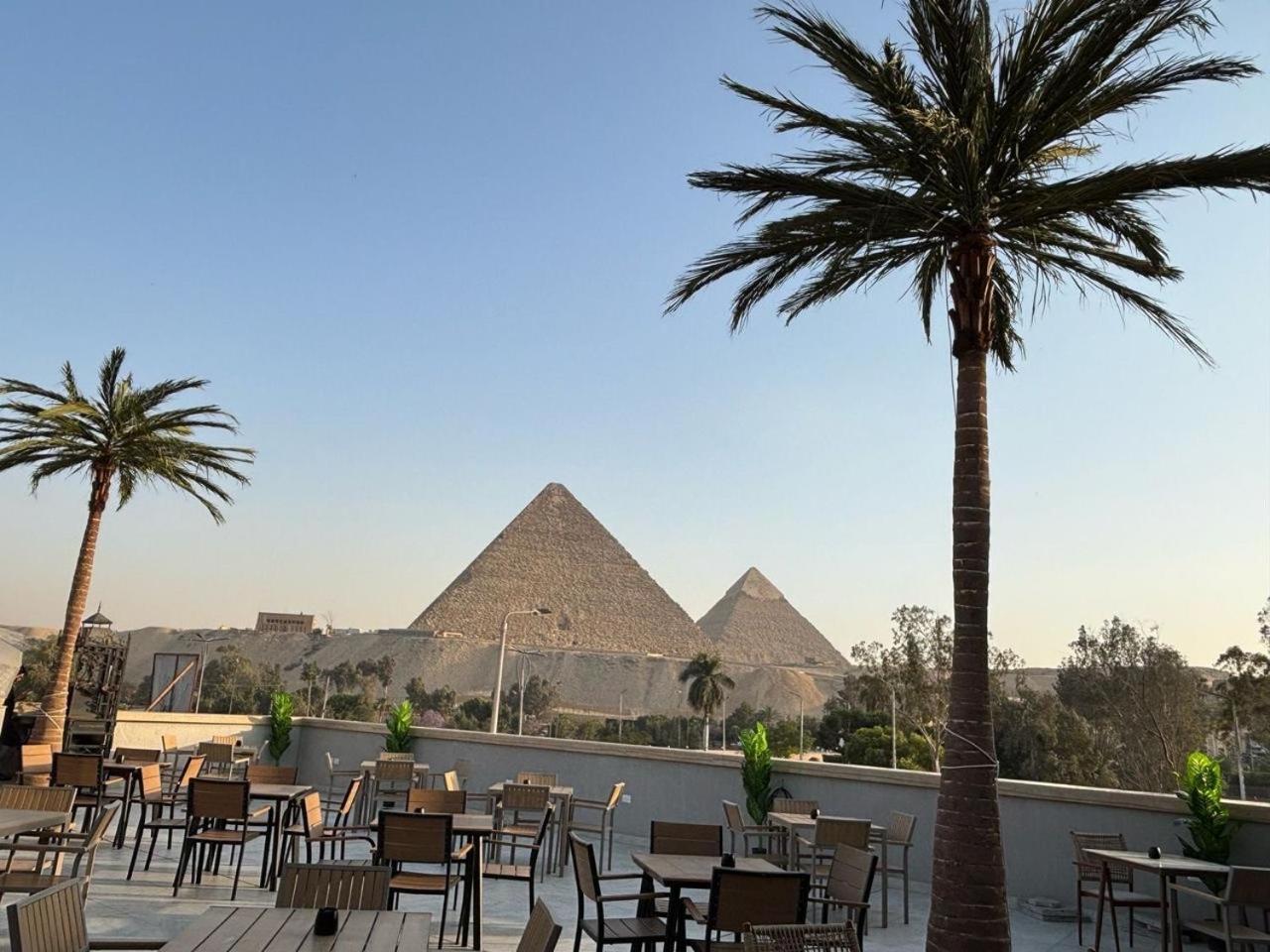 La Boutique Hotel - Vue Des Pyramides Kafrat al Jabal Exterior foto